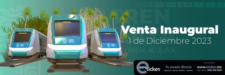 Turismo Tren Maya Inicia de la Venta de Boletos